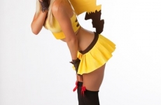 Jessica Nigri Sexy Pokemon Pikachu Cosplay Costume