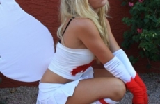 Jessica Nigri Zangoose costume 11