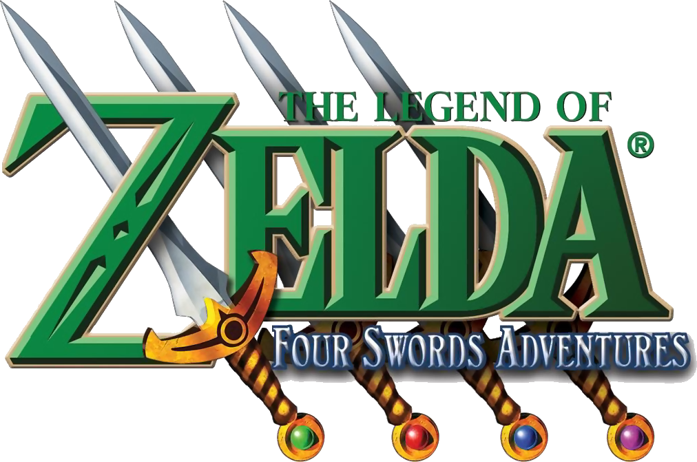 This is the Zelda logo from the game The Legend of Zelda: Four Swords Adventure