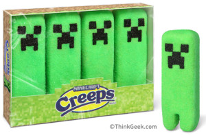 Minecraft merchandise Creeps