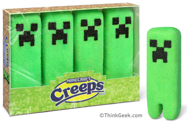 Minecraft merchandise Creeps