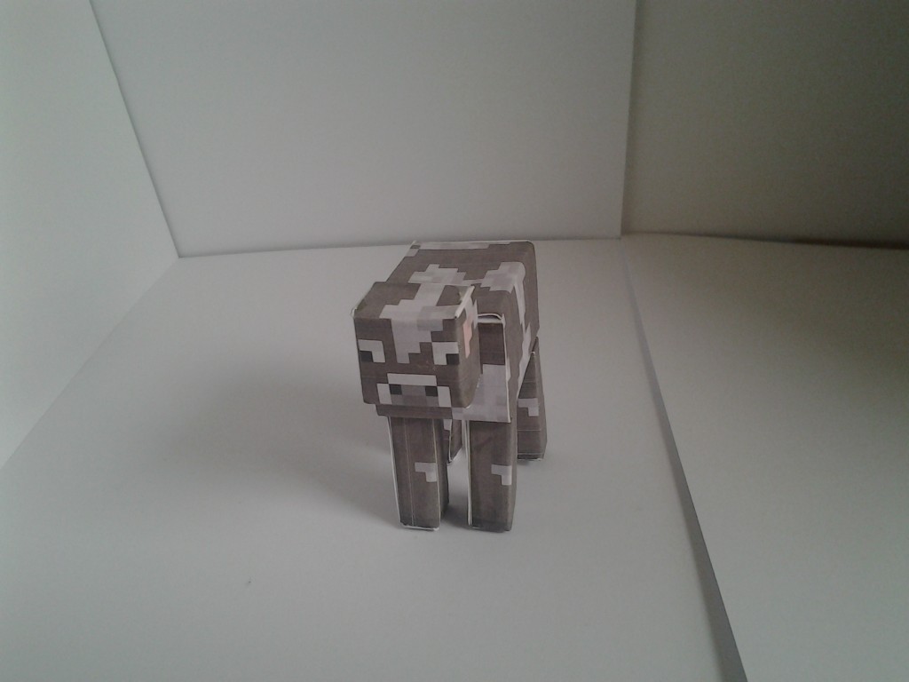 Minecraft Papercraft (Cow)