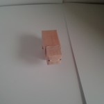 We made a papercraft pig