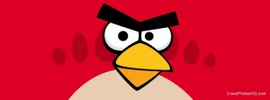 Red Bird Angry Birds Facebook Timeline cover photo