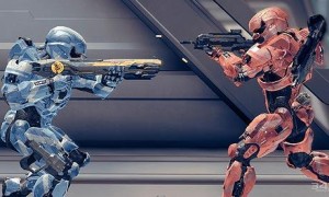 Halo 4 Multiplayer Red V Blue battle - Spartan IV