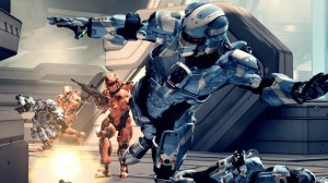 Halo 4 in-game graphics. Multiplayer in game visuals from halo 4 online multiplayer matchmaking.