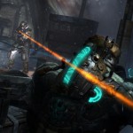 Dead Space 3 laser shot at Isaac