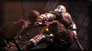 new necromorphs in the research facility in Dead Space 3