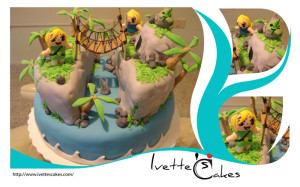 zelda wind waker cake