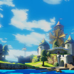 Wii U Wind Waker Screenshot - Winfall Island side