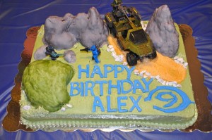 3D Halo Cake