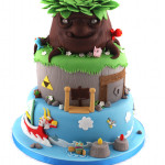 Wind Waker cake tiered