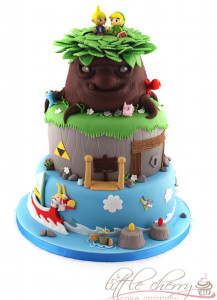 Wind Waker cake tiered