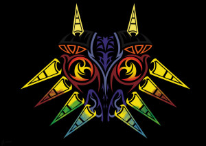 Majora's mask tribal