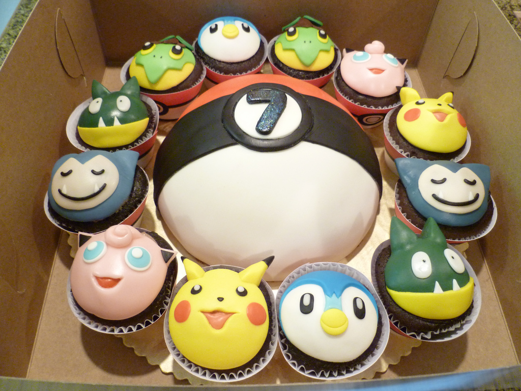 pokemon cupcakes