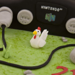 nintendo 64 zelda cake