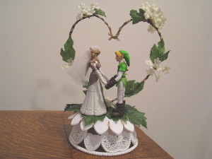 zelda wedding cake