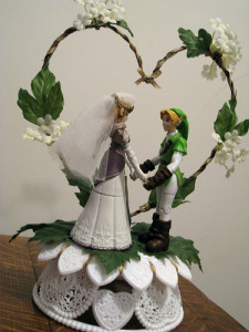 zelda wedding cake